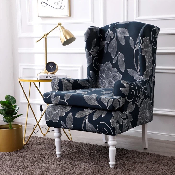 Wing Back Armchair Cover