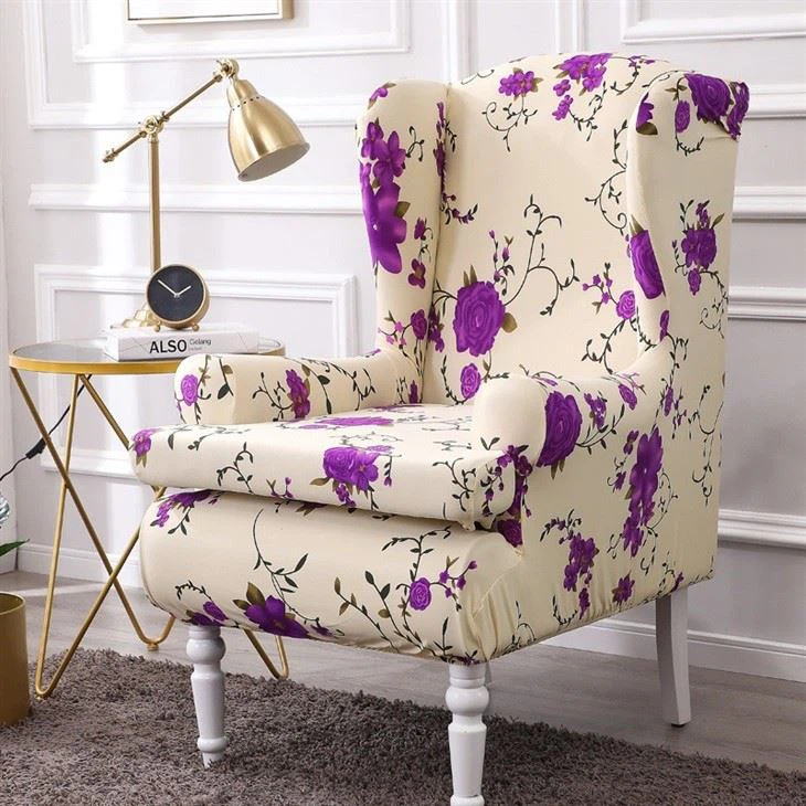 Wing Back Armchair Cover